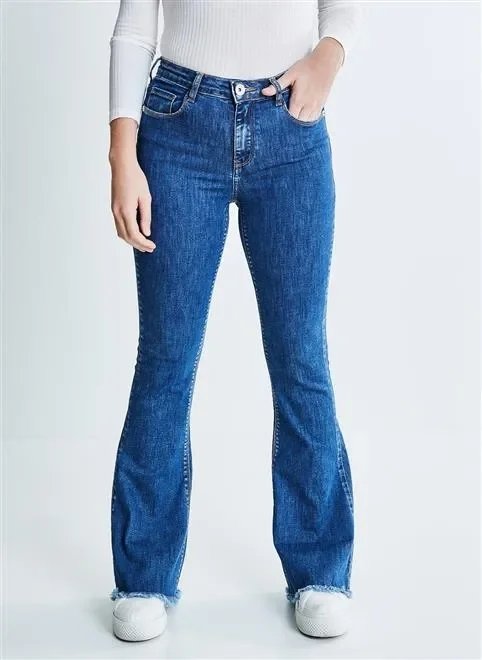 calça flare jeans petit calça flare jeans petit