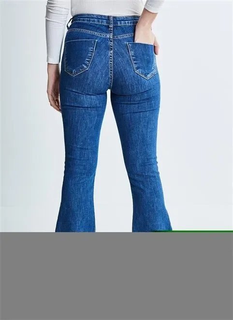 calça flare jeans petit calça flare jeans petit