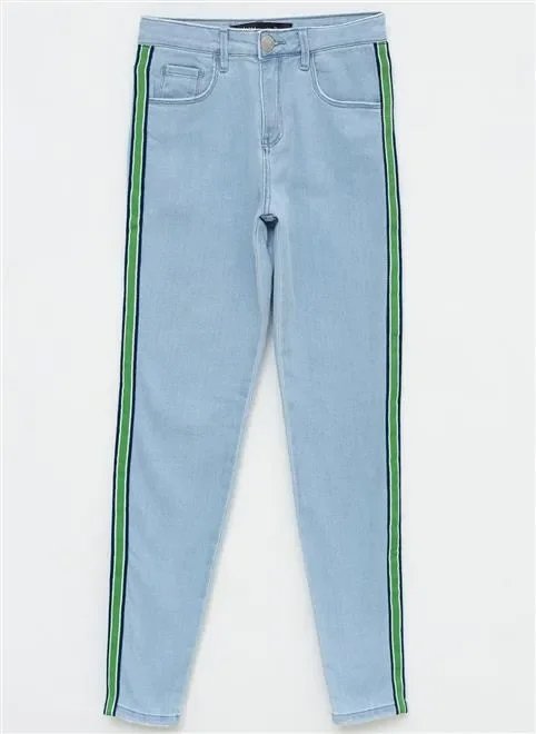calça jeans tb com gorgurao verde calça jeans tb com gorgurao verde