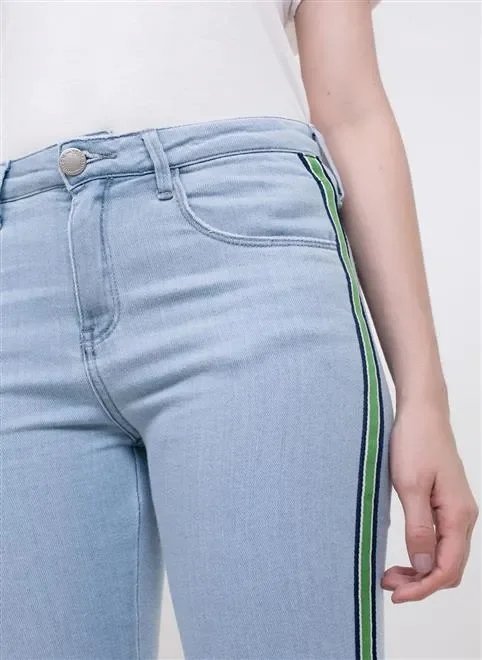 calça jeans tb com gorgurao verde calça jeans tb com gorgurao verde