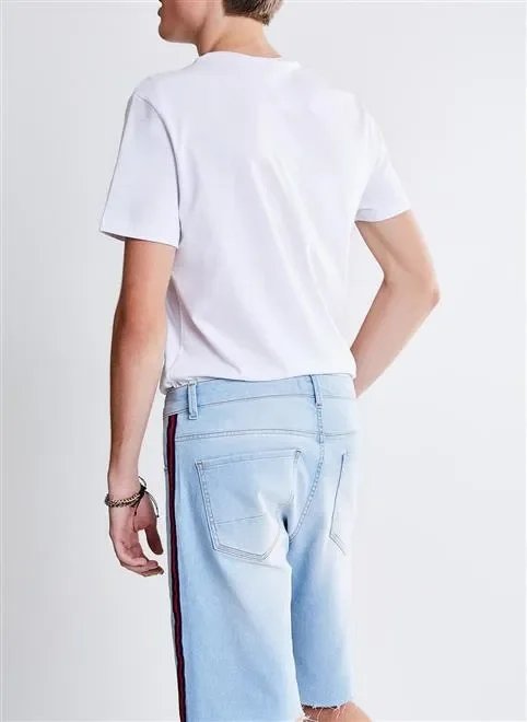 bermuda regular gorgurão lateral bermuda regular gorgurão lateral