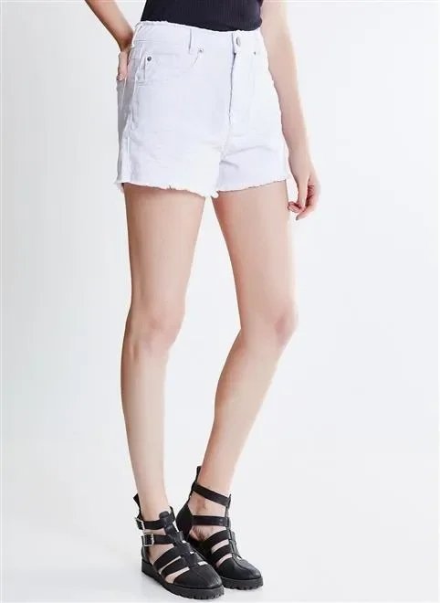 short mom branco short mom branco