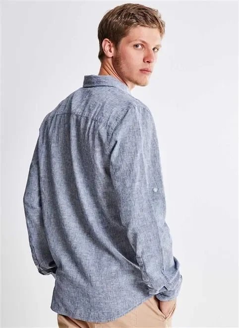 camisa ml com paty em linho camisa ml com paty em linho