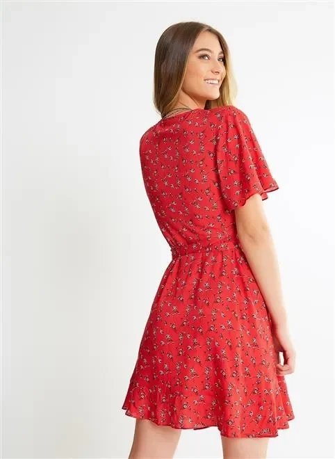 vestido envelope floral vestido envelope floral