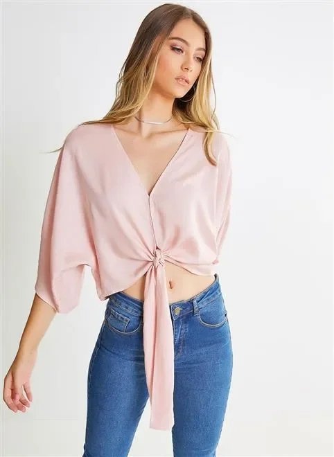 blusa morcego nó frente blusa morcego nó frente