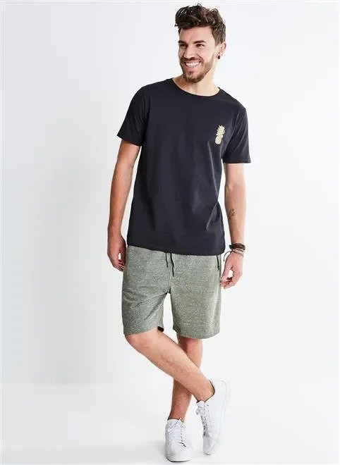 bermuda solo botone bolso ziper pu bermuda solo botone bolso ziper pu