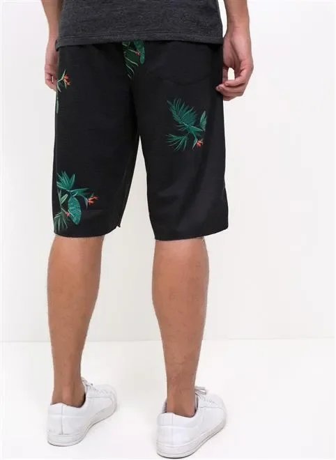 bermuda estampada cós liso bolso lat bermuda estampada cós liso bolso lat