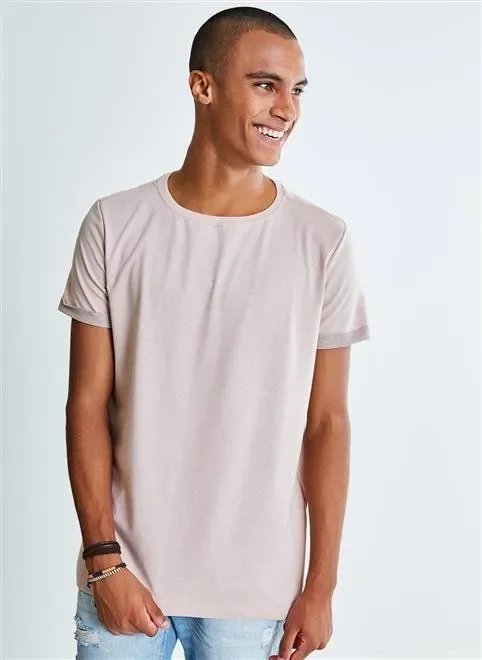 camiseta solo along manga dobra camiseta solo along manga dobra