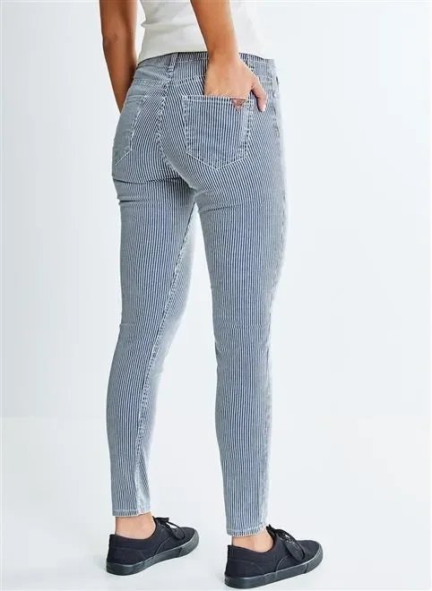 calça jeans cm listrada calça jeans cm listrada
