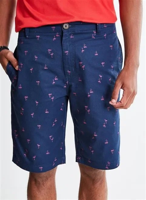 bermuda de sarja full print bermuda de sarja full print