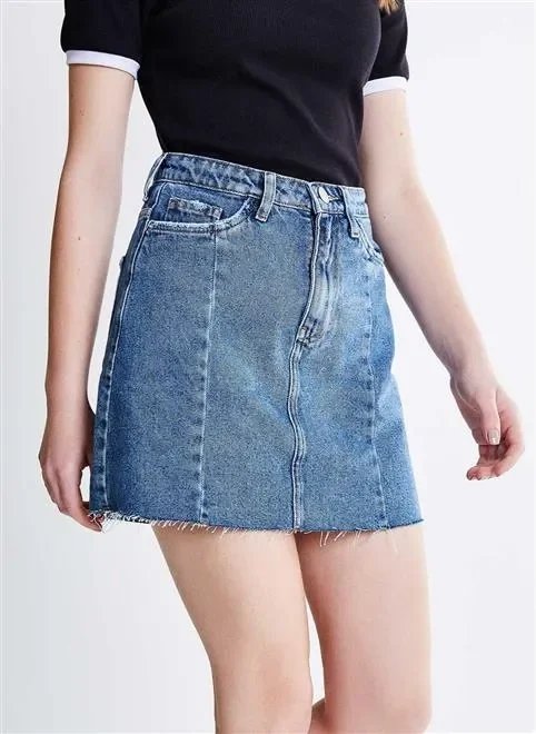 saia tb vintage barra desfiada saia tb vintage barra desfiada