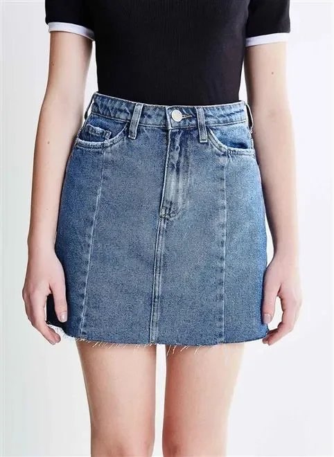 saia tb vintage barra desfiada saia tb vintage barra desfiada