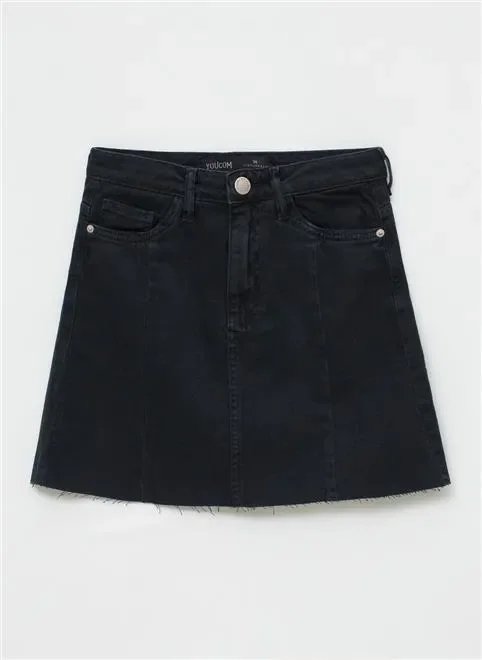 saia tb vintage barra desfiada saia tb vintage barra desfiada