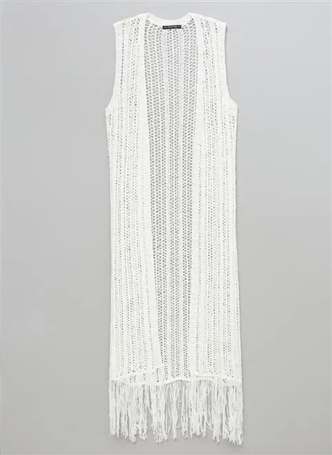 colete alongado ponto aberto colete alongado ponto aberto