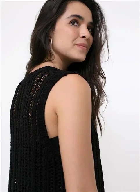 colete alongado ponto aberto colete alongado ponto aberto