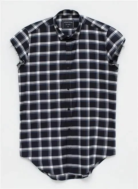 camisa sleeveless xadrez camisa sleeveless xadrez