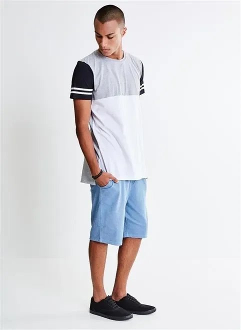 bermuda básica moletom rajadinho bermuda básica moletom rajadinho