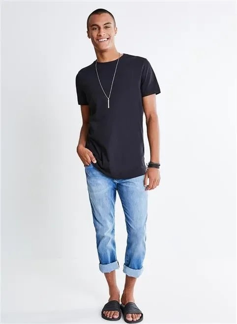 camiseta alongada detalhe sued camiseta alongada detalhe sued