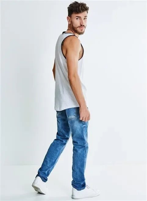 calça rasgos leves calça rasgos leves