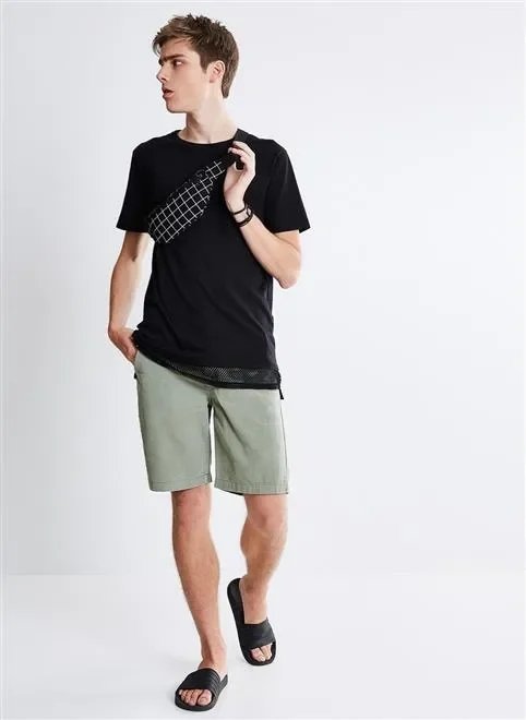 bermuda table sarja cordao interno bermuda table sarja cordao interno