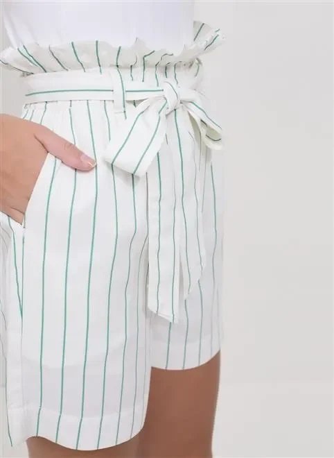 short clochart listrado verde short clochart listrado verde